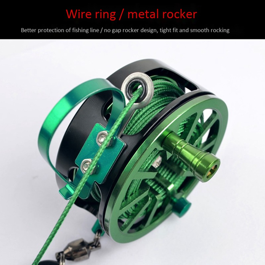 Fly Reel - Wędkarstwo Stringer Klamra wędkarska ze stali