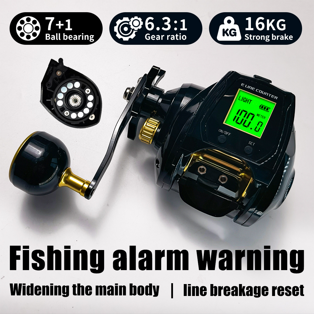 Siła hamowania 16 kg, przełoże – Trolling Reel recenzja i cena